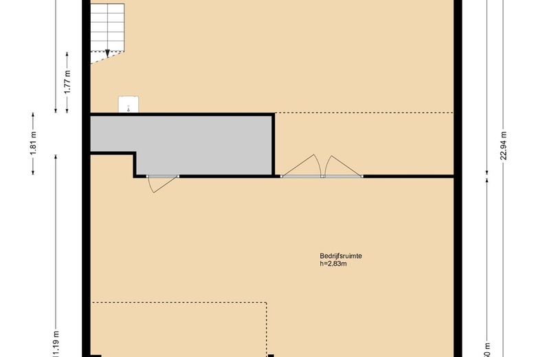 BedrijfsruimteaanEuromarkt 127<br/> inAlphen aan den Rijn