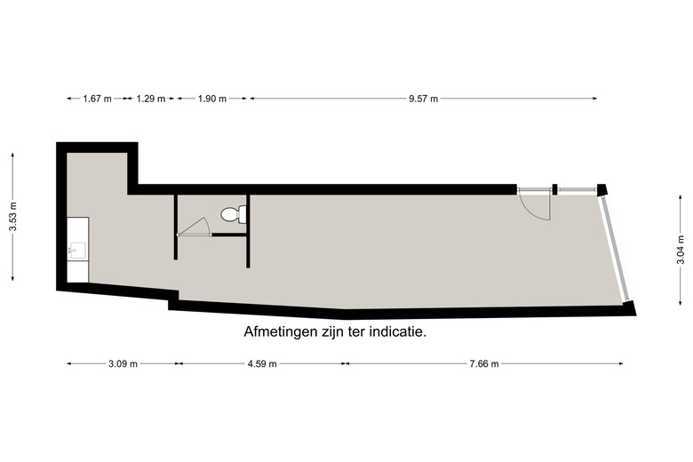 WinkelruimteaanDoezastraat 28<br/> inLeiden WinkelruimteaanDoezastraat 28<br/> inLeiden