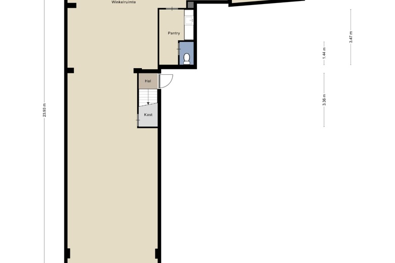 WinkelruimteaanKanaalstraat 17<br/> inLisse