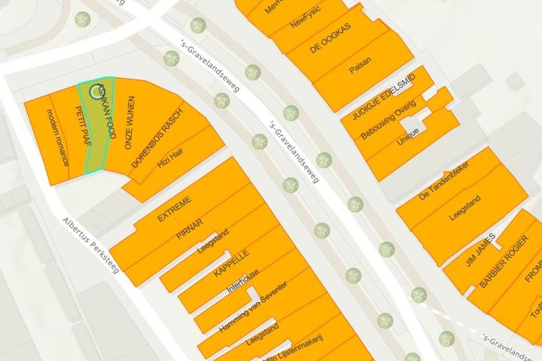 WinkelruimteaanAlbertus Perkstraat 1<br/> inHilversum