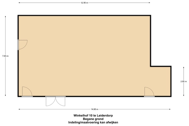 WinkelruimteaanWinkelhof 10<br/> inLeiderdorp