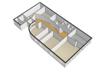 Bekijk foto 3 van eenheid 1 aan de Rhoneweg 16 in Amsterdam