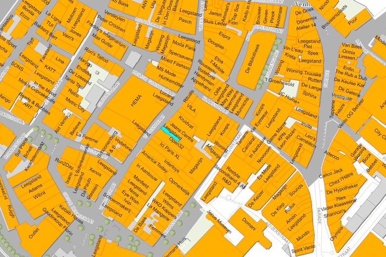 WinkelruimteaanVleesstraat 45<br/> inVenlo WinkelruimteaanVleesstraat 45<br/> inVenlo