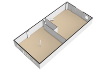 Bekijk foto 2 van eenheid 1 aan de Euromarkt 127 in Alphen aan den Rijn