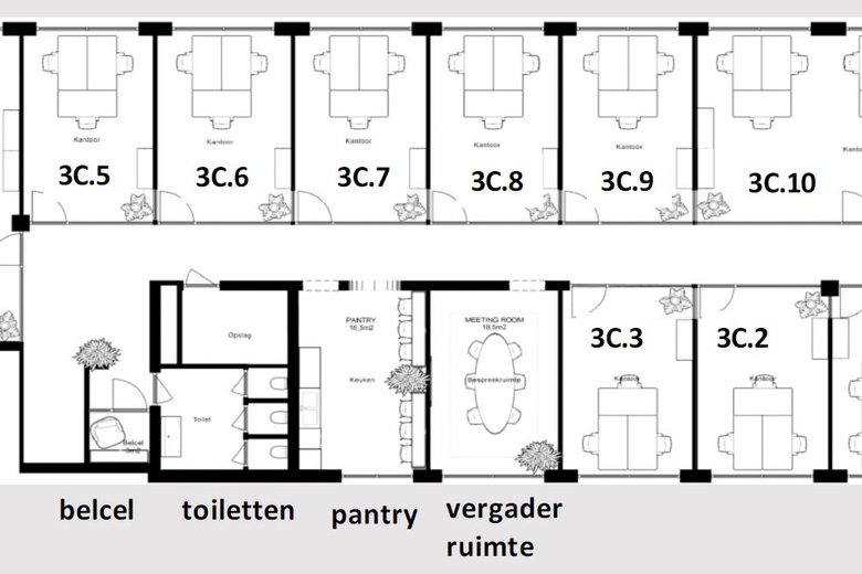 KantoorruimteaanVarrolaan 100<br/> inUtrecht