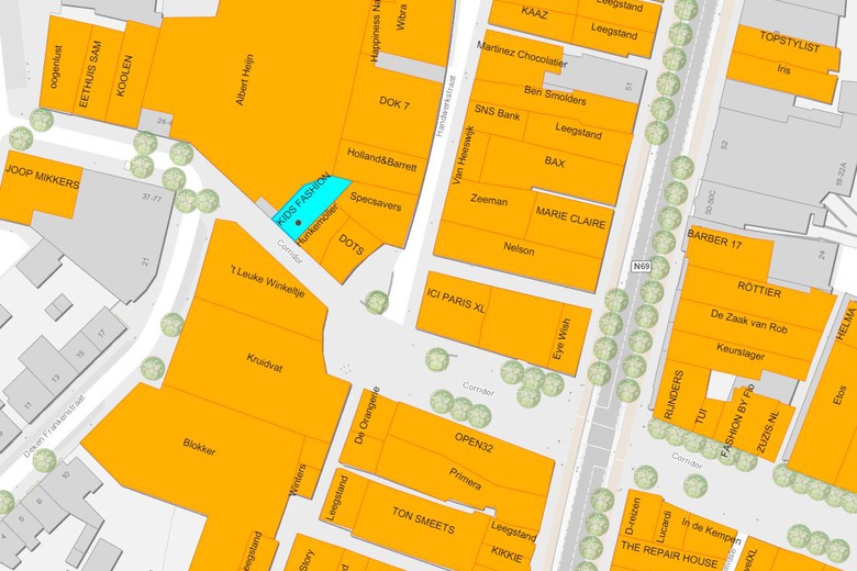 WinkelruimteaanCorridor 24 A<br/> inValkenswaard WinkelruimteaanCorridor 24 A<br/> inValkenswaard