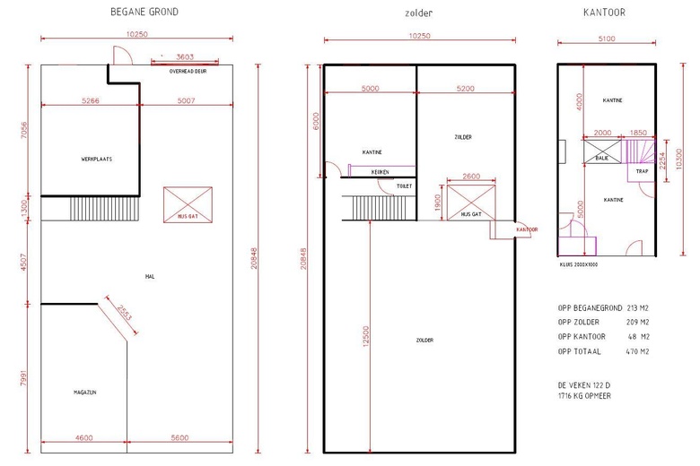 BedrijfsruimteaanDe Veken 122 d<br/> inOpmeer