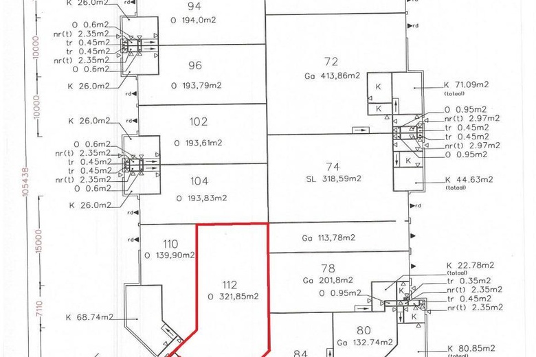 BedrijfsruimteaanArgonstraat 112<br/> inZoetermeer BedrijfsruimteaanArgonstraat 112<br/> inZoetermeer