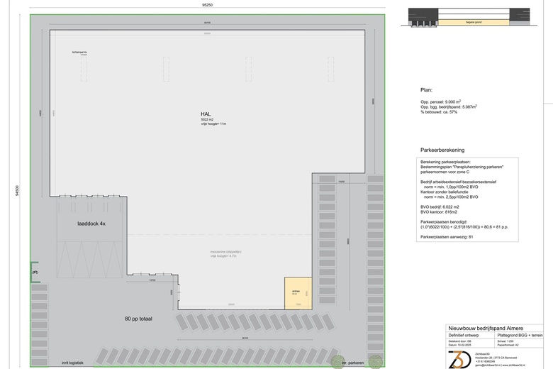 BedrijfsruimteaanMariëndaal KAVEL 20 0 ong<br/> inAlmere