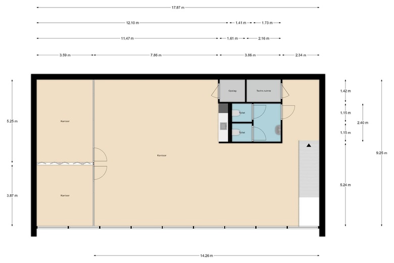 KantoorruimteaanWiedhaak 4 A<br/> inHardinxveld-Giessendam