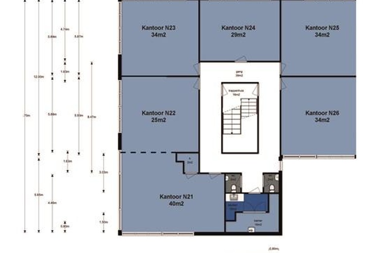 KantoorruimteaanStavorenweg 8<br/> inGouda