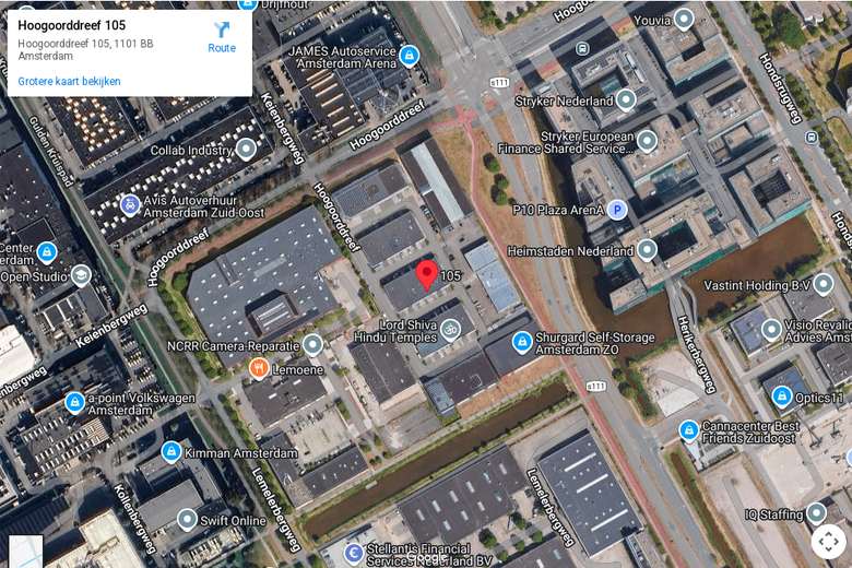 BedrijfsruimteaanHoogoorddreef 105<br/> inAmsterdam