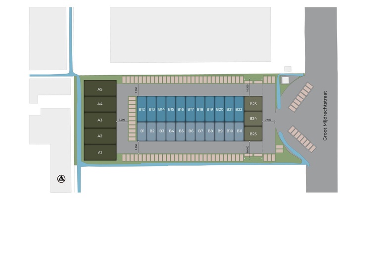 BedrijfsruimteaanGroots Mijdrecht - Type A5 0 ong<br/> inMijdrecht BedrijfsruimteaanGroots Mijdrecht - Type A5 0 ong<br/> inMijdrecht