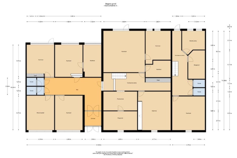 KantoorruimteaanEendrachtstraat 31<br/> inTerschuur