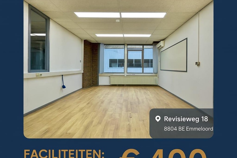 KantoorruimteaanRevisieweg 18<br/> inEmmeloord KantoorruimteaanRevisieweg 18<br/> inEmmeloord