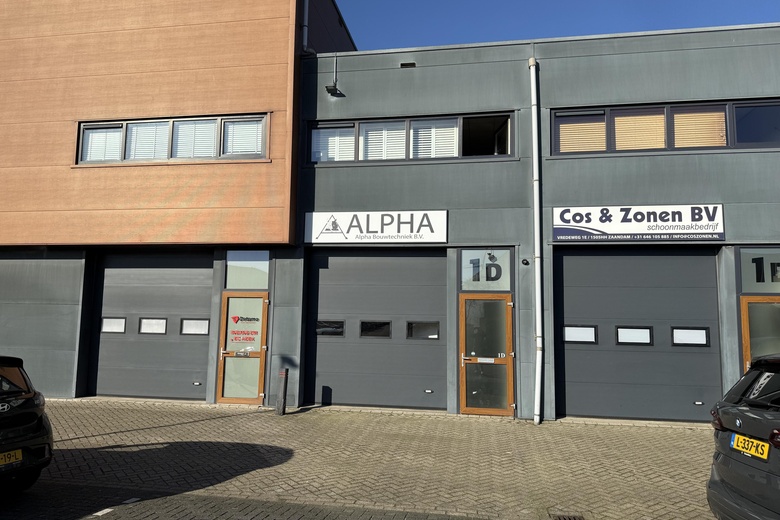 BedrijfsruimteaanVredeweg 1 D<br/> inZaandam