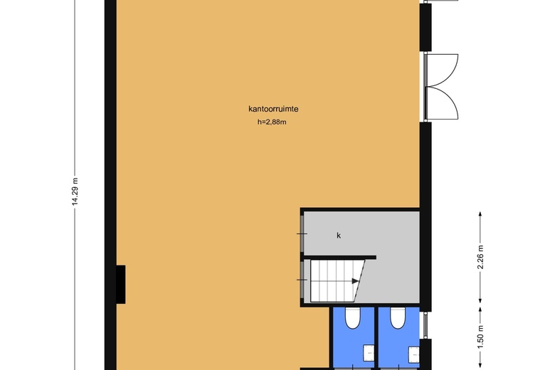 KantoorruimteaanZwaardklamp 7<br/> inHuizen KantoorruimteaanZwaardklamp 7<br/> inHuizen