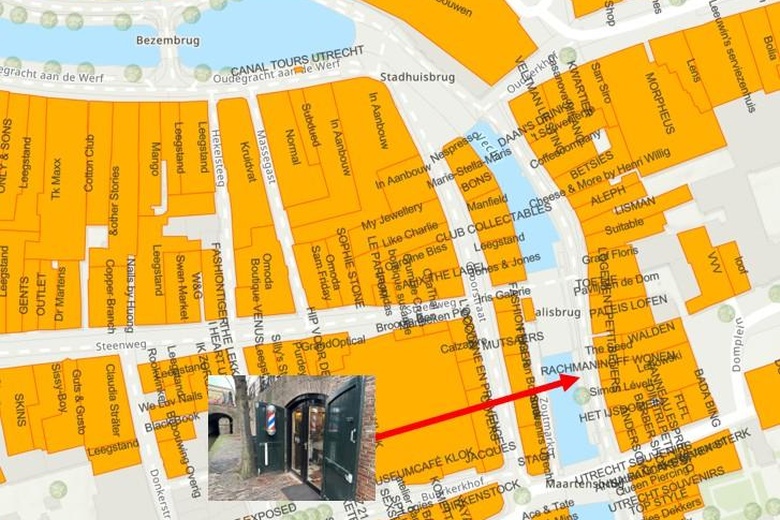 WinkelruimteaanVismarkt 21<br/> inUtrecht