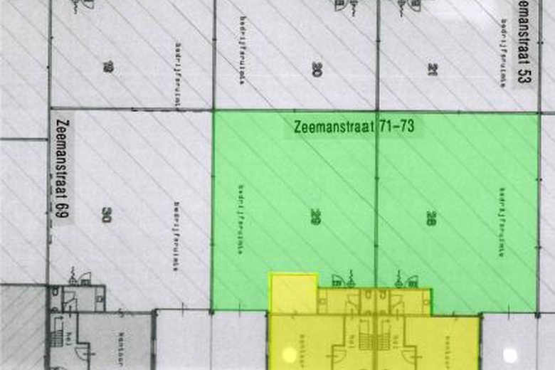 BedrijfsruimteaanZeemanstraat 71 - 73<br/> inBarendrecht BedrijfsruimteaanZeemanstraat 71 - 73<br/> inBarendrecht