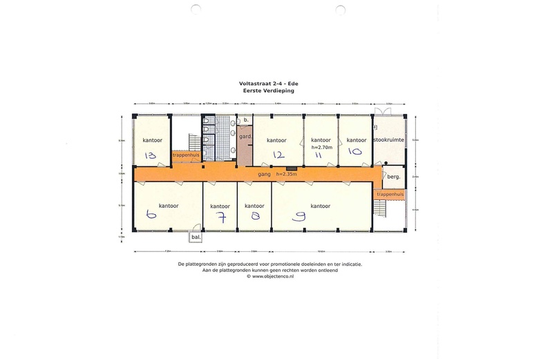 KantoorruimteaanVoltastraat 4<br/> inEde KantoorruimteaanVoltastraat 4<br/> inEde