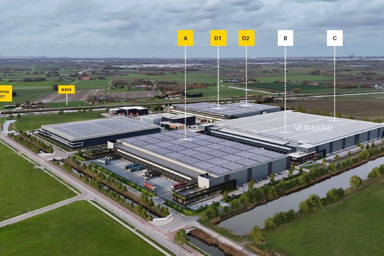 BedrijfsruimteaanVoltaweg 3<br/> inHellevoetsluis