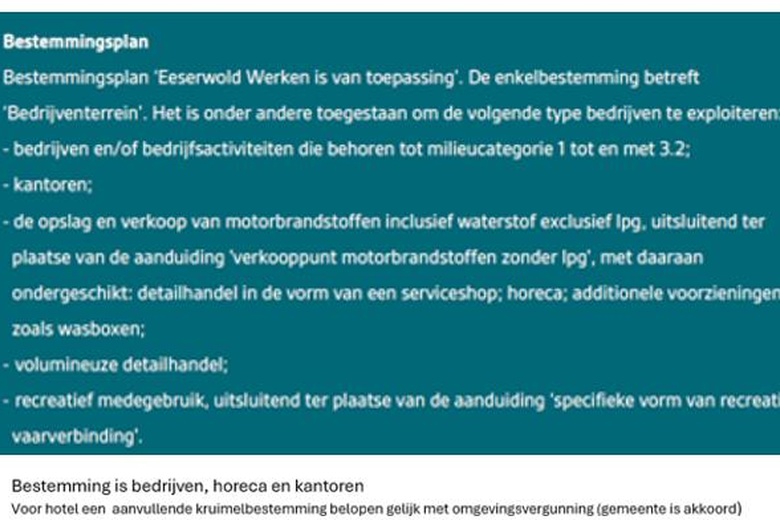 KavelaanEsdoornhof 0 ong<br/> inSteenwijk