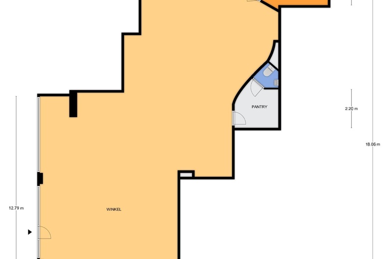 WinkelruimteaanBakkerstraat 71<br/> inArnhem