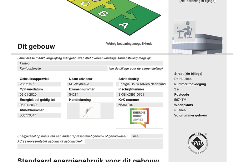 KantoorruimteaanDe Huufkes 2 A<br/> inNuenen