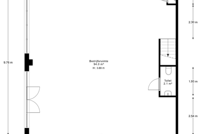 BedrijfsruimteaanKoningsweg 40 10<br/> inSoest