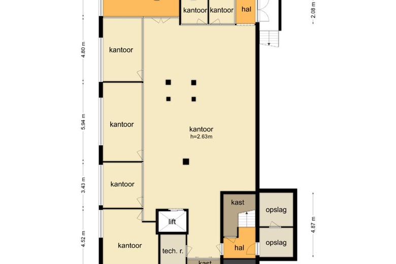 KantoorruimteaanGonnetstraat 26<br/> inHaarlem