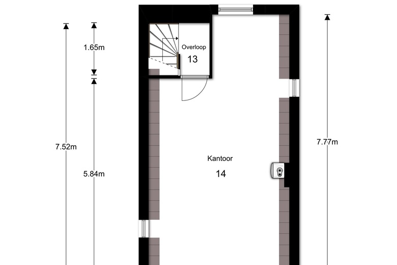 WinkelruimteaanPrins Hendrikkade 11 H<br/> inAmsterdam