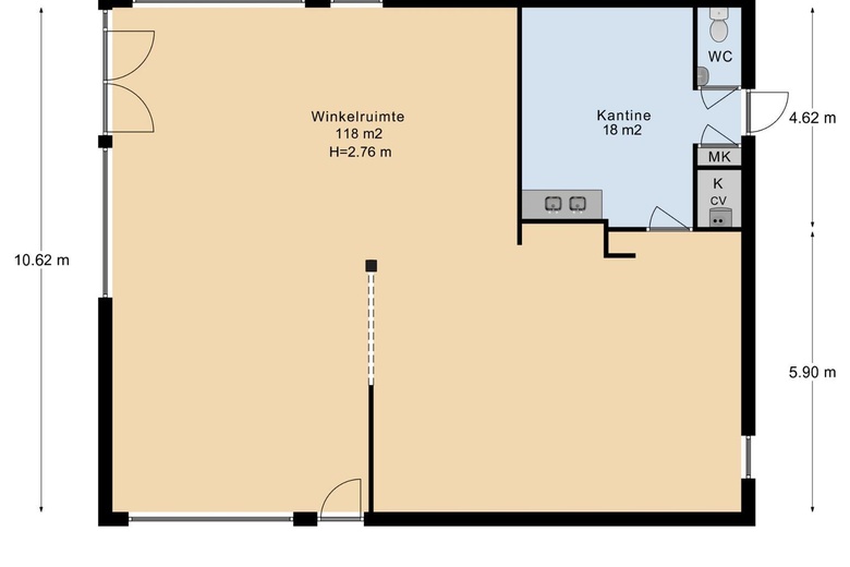 WinkelruimteaanSnijdersplaats 12<br/> inApeldoorn