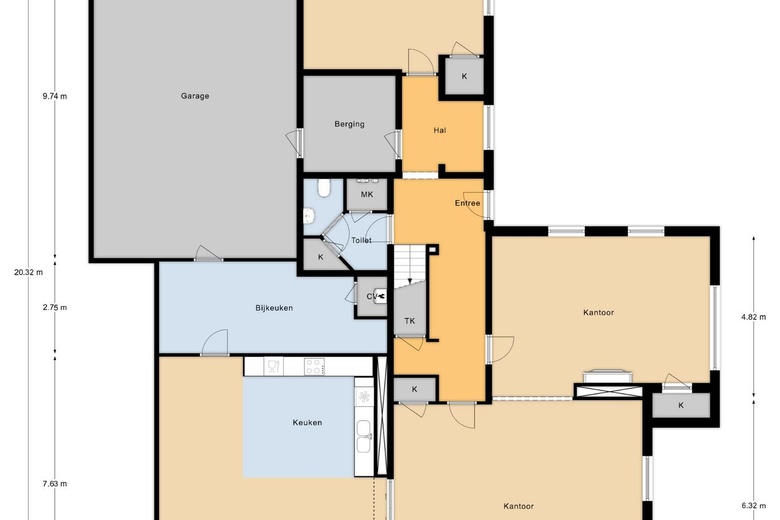 KantoorruimteaanHoogstraat 24<br/> inNijkerk