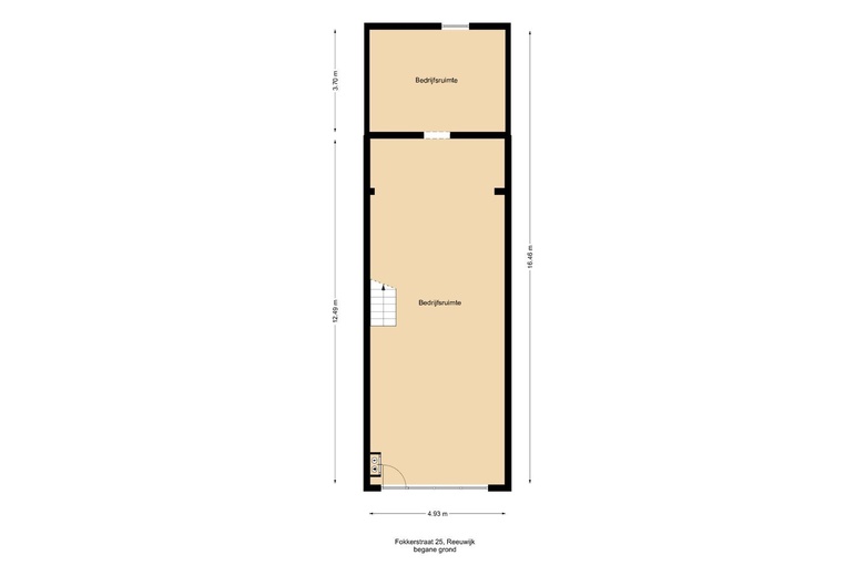 BedrijfsruimteaanFokkerstraat 25<br/> inReeuwijk BedrijfsruimteaanFokkerstraat 25<br/> inReeuwijk
