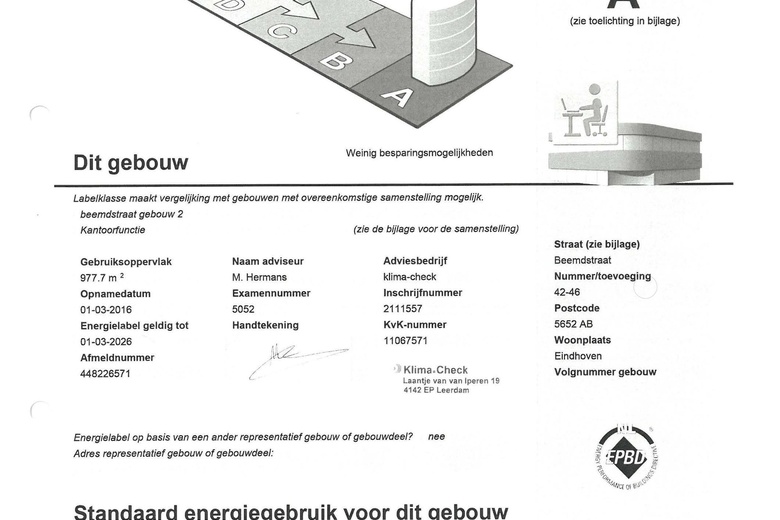 KantoorruimteaanBeemdstraat 44<br/> inEindhoven