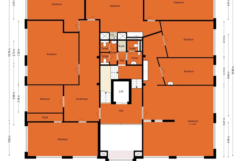 KantoorruimteaanDe Schans 19 41<br/> inLelystad