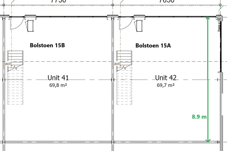 BedrijfsruimteaanBolstoen 15 B<br/> inAmsterdam