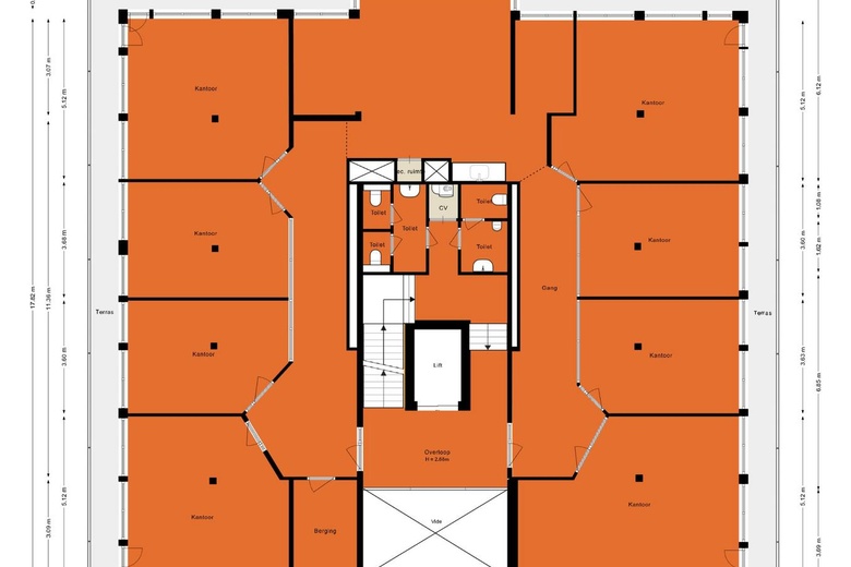 KantoorruimteaanDe Schans 19 41<br/> inLelystad