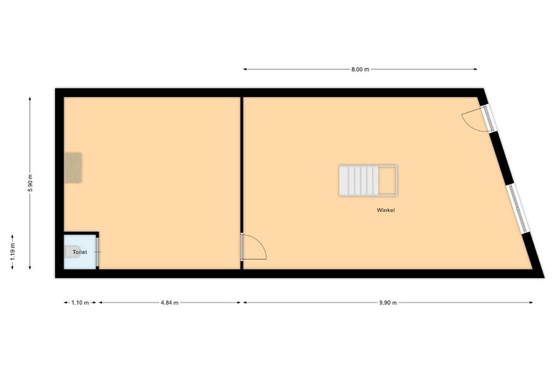 WinkelruimteaanVeldkampstraat 1<br/> inEnschede
