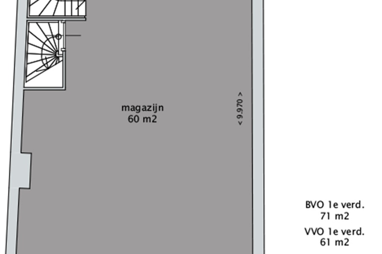 WinkelruimteaanHeuvelstraat 96<br/> inTilburg