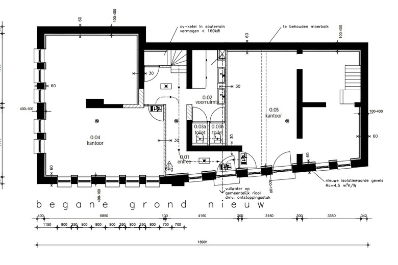 KantoorruimteaanSteegstraat 7<br/> inRoermond
