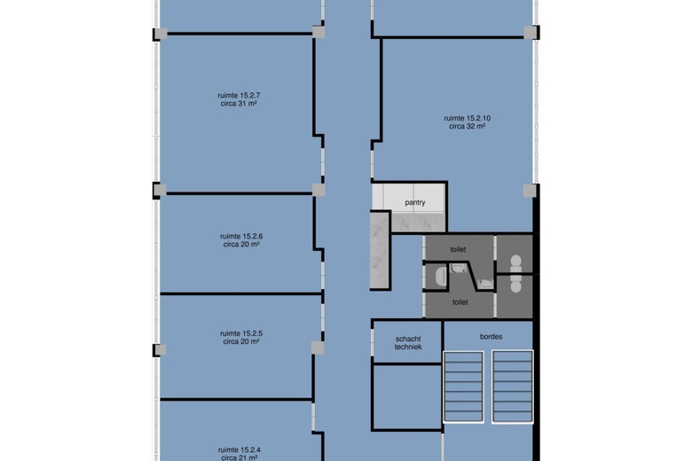 KantoorruimteaanHanzeweg 15 - 19<br/> inGouda