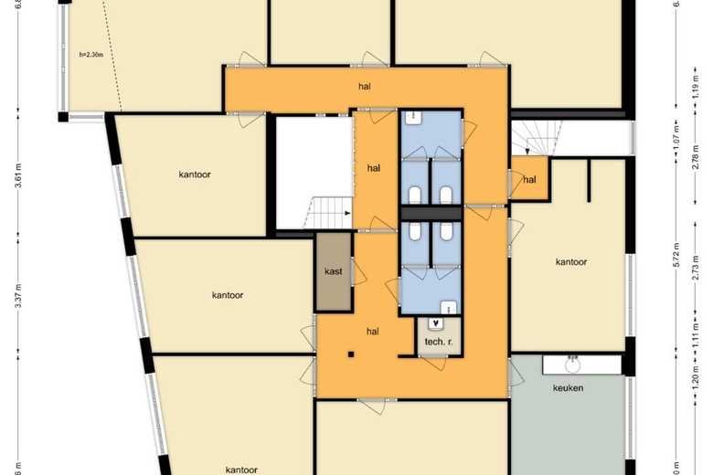 KantoorruimteaanPapiermolen 2 - 6<br/> inHouten