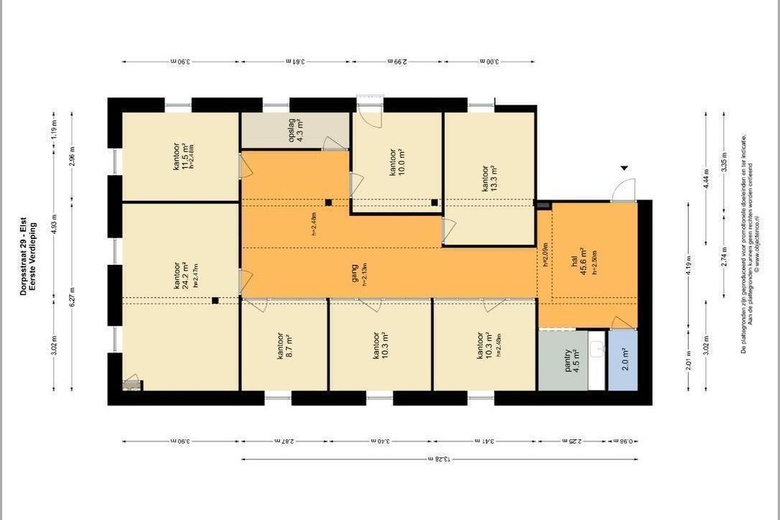 KantoorruimteaanDorpsstraat 29<br/> inElst