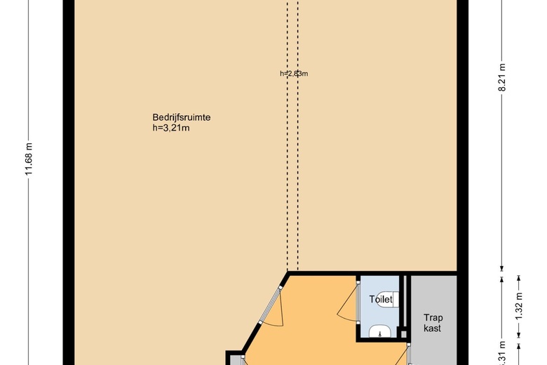 BedrijfsruimteaanRontgenweg 18 J<br/> inAlphen aan den Rijn