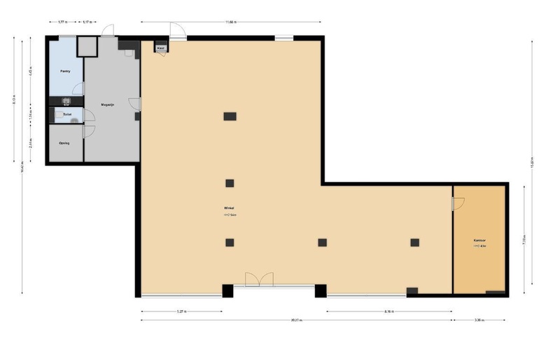 WinkelruimteaanOostermeent-West 9<br/> inHuizen WinkelruimteaanOostermeent-West 9<br/> inHuizen