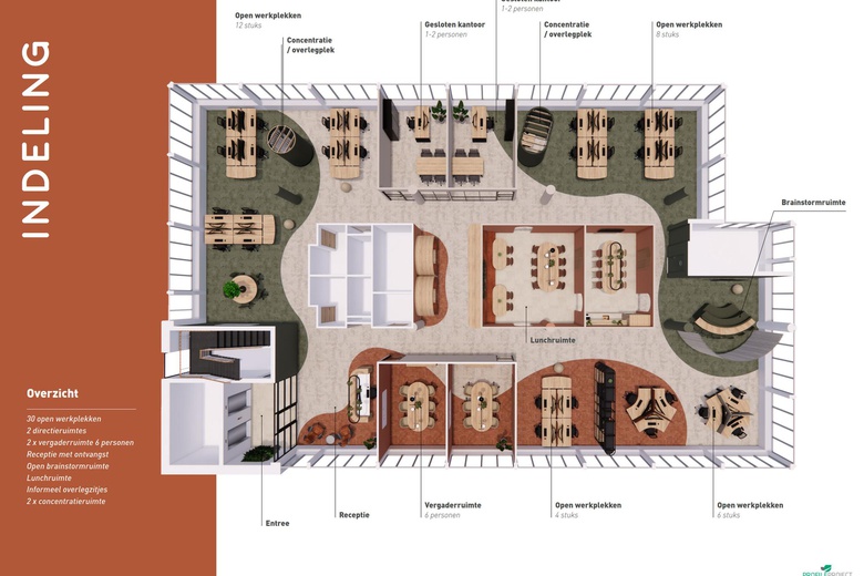 KantoorruimteaanMaanplein 20<br/> inDen Haag