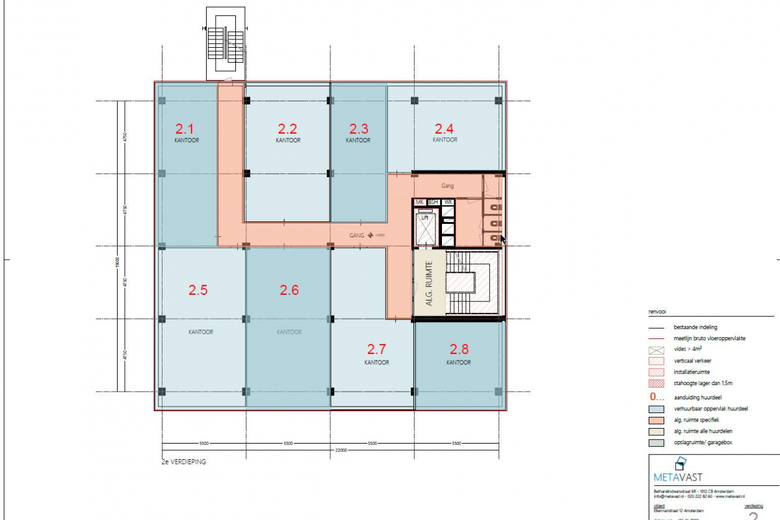 KantoorruimteaanEllermanstraat 12<br/> inAmsterdam