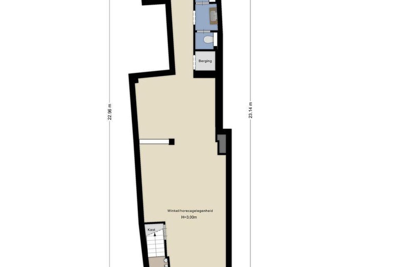 WinkelruimteaanKorte Houtstraat 8<br/> inDen Haag