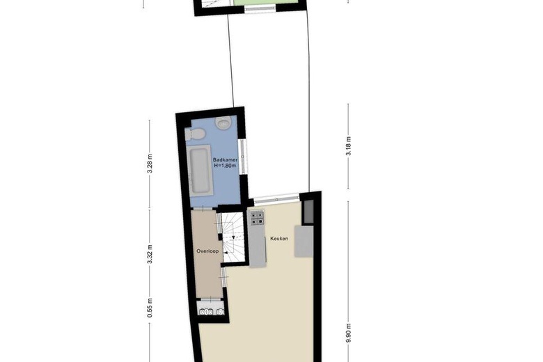 WinkelruimteaanKorte Houtstraat 8<br/> inDen Haag